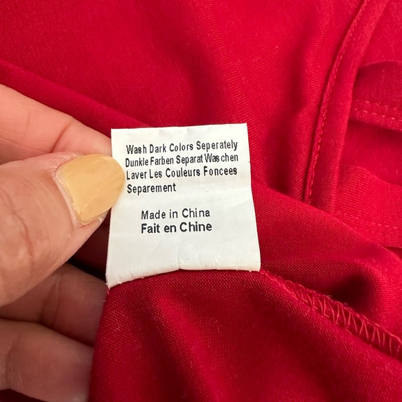 Women’s Red Blouse / Top, Size Small - Picture 8 of 8